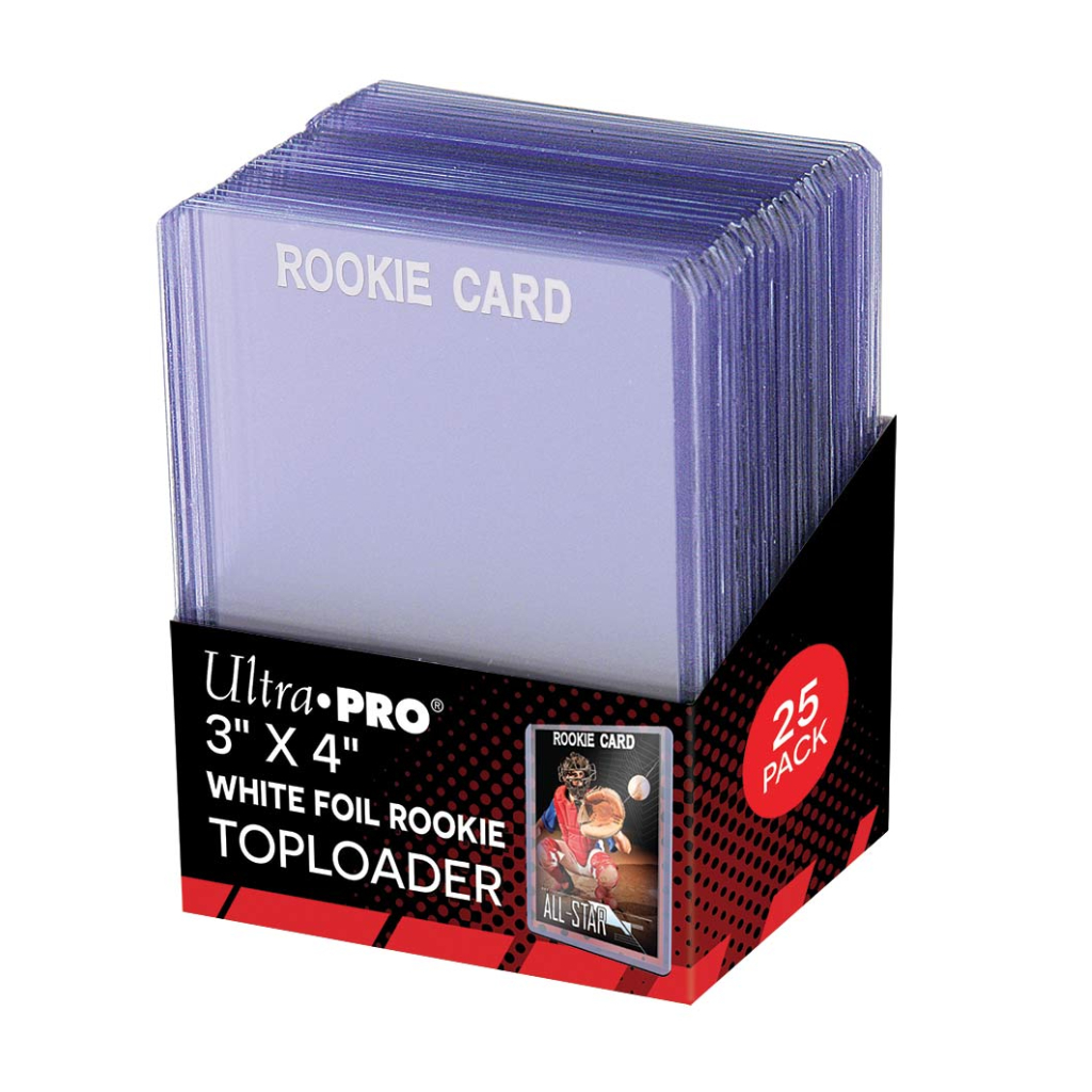 Toploads 3x4 Rookie White