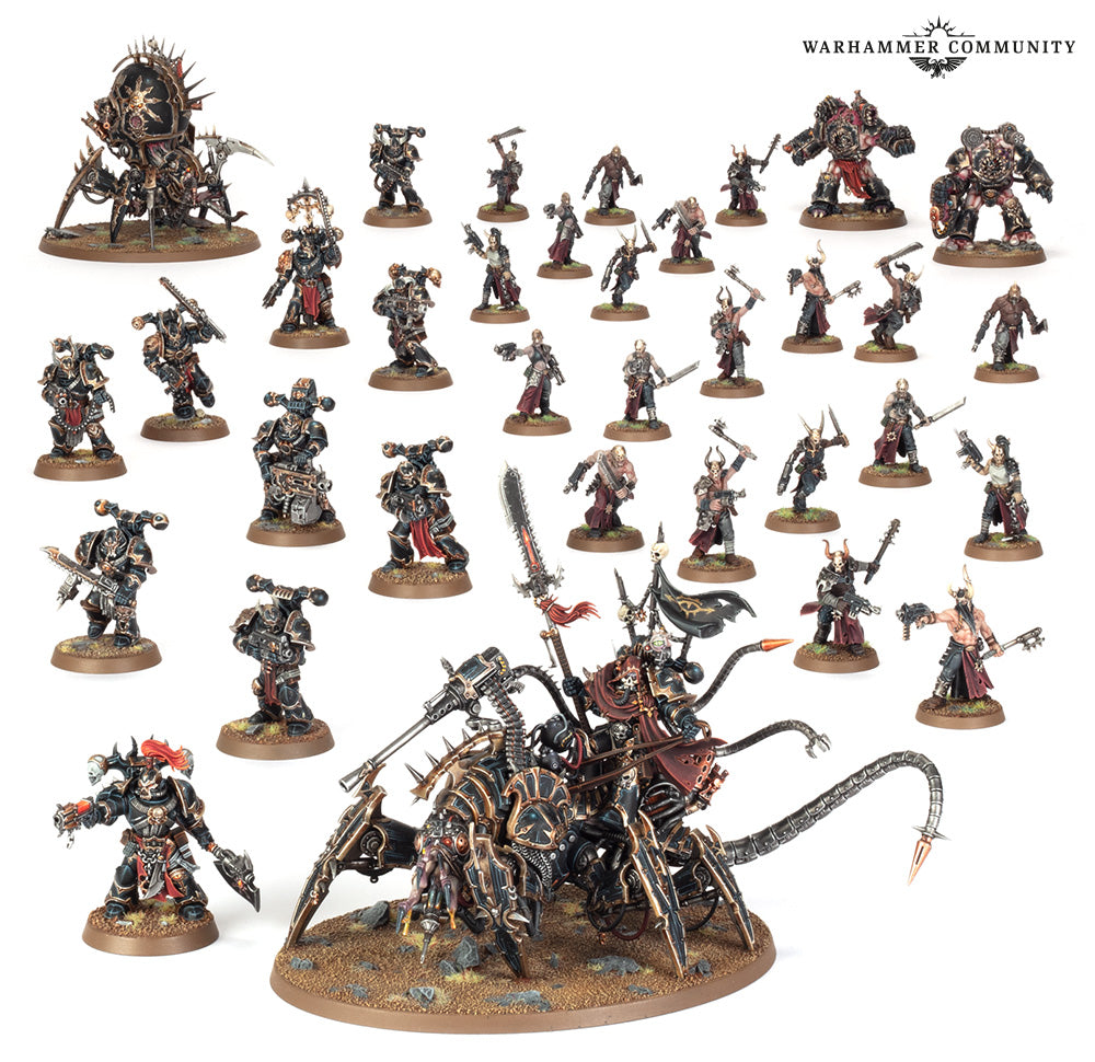 Chaos Space Marines Warband  Battleforce