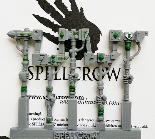 Wolves Knights Hammers with Hands Bits