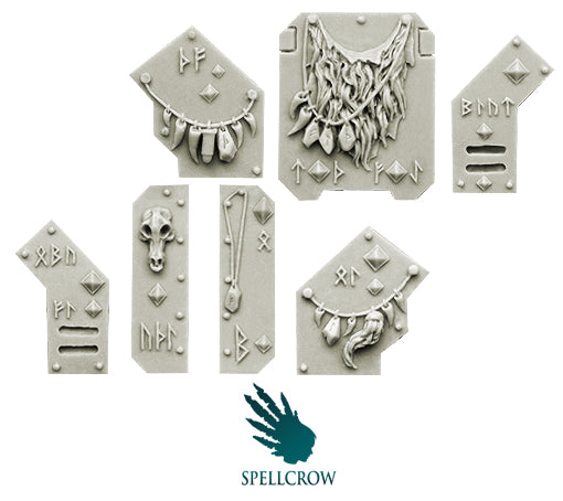 Wolves Knights Ornaments for Light Vehicles Bits