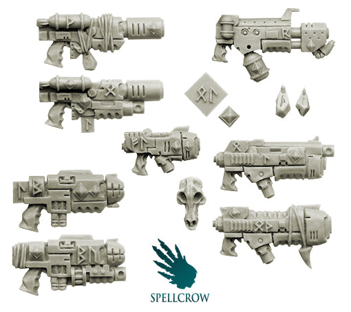 Wolves Space Knights Guns Bits