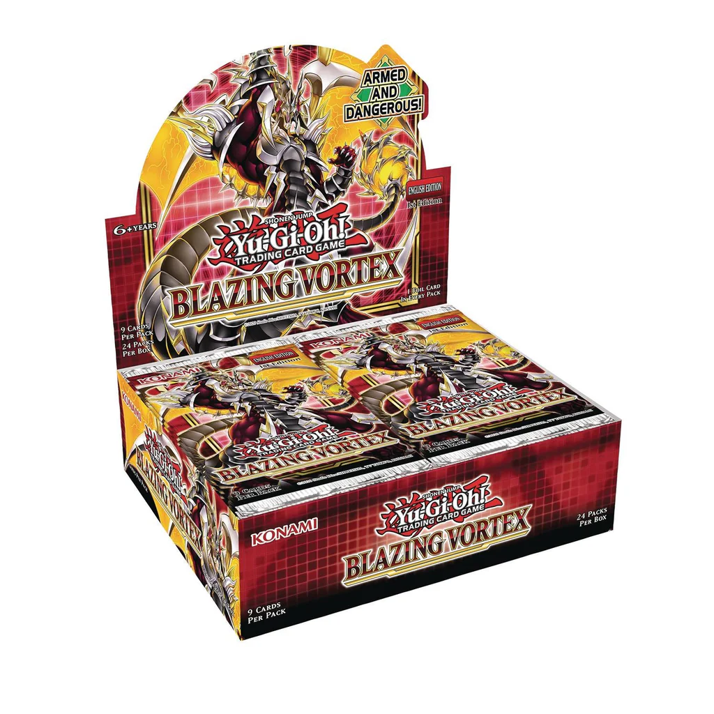Yugioh Blazing Vortex Boosters