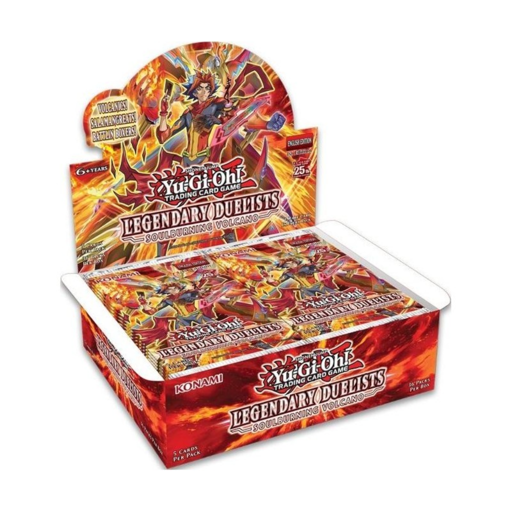 Yugioh Legendary Duelist Soulburning Booster