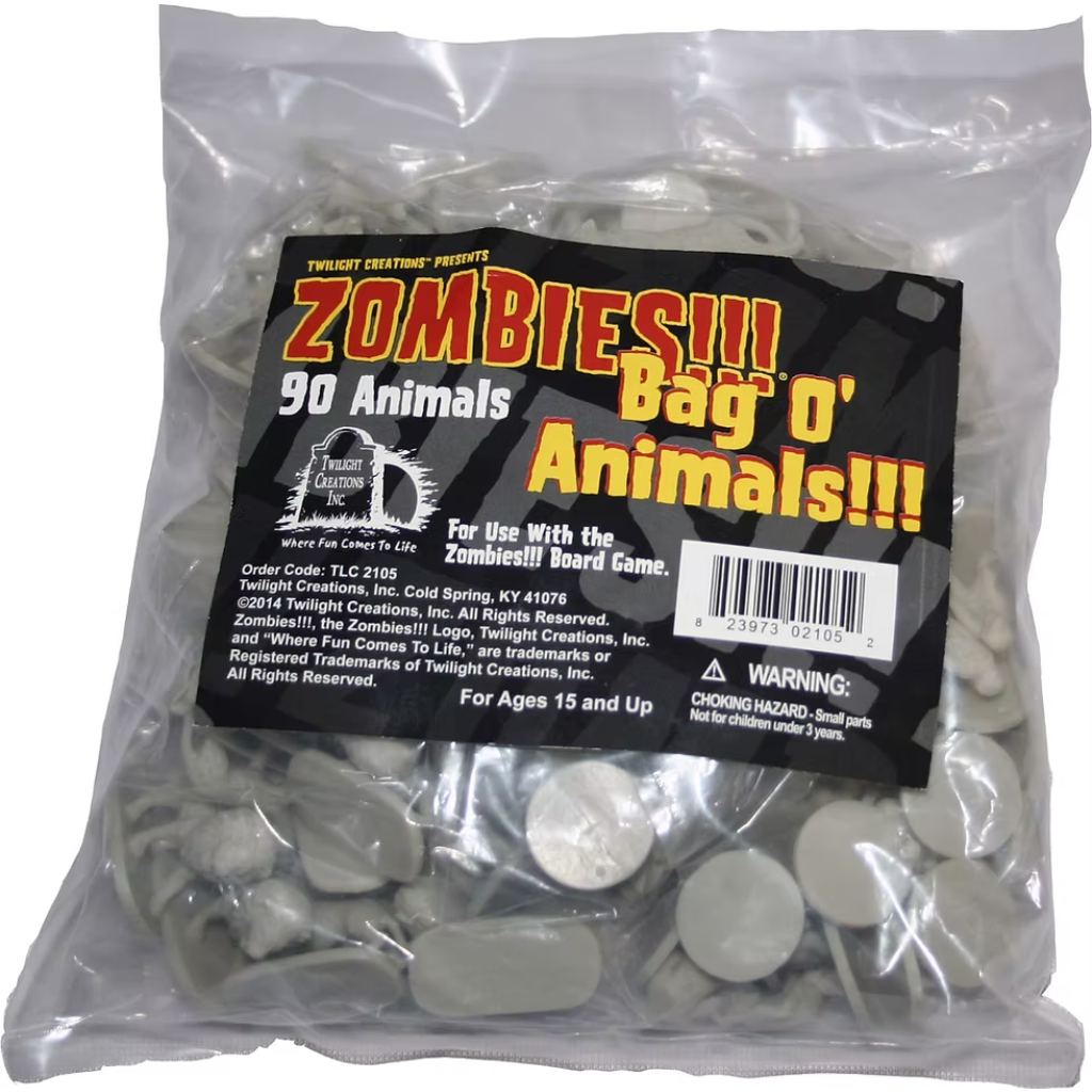 Zombies!!! Bag O' Animals