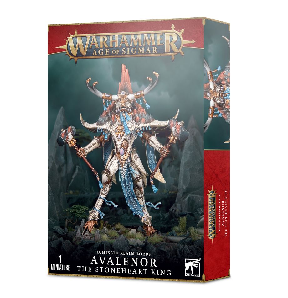 Avalenor, the Stoneheart King / Alarith Spirit of the Mountain