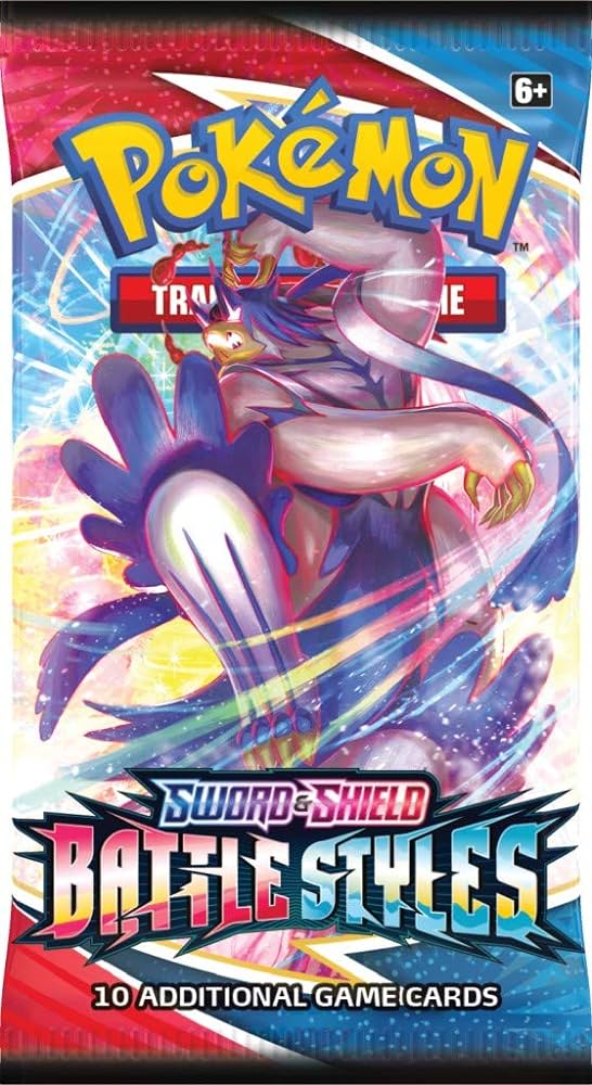 Sword & Shield Battle Styles Booster Pack -  Pokemon TCG (10 Cards per Pack)