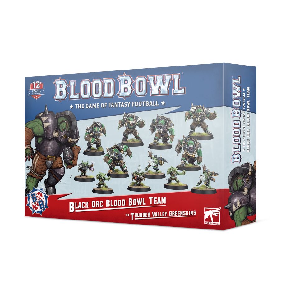 Black Orc Blood Bowl Team The Thunder Valley Greenskins