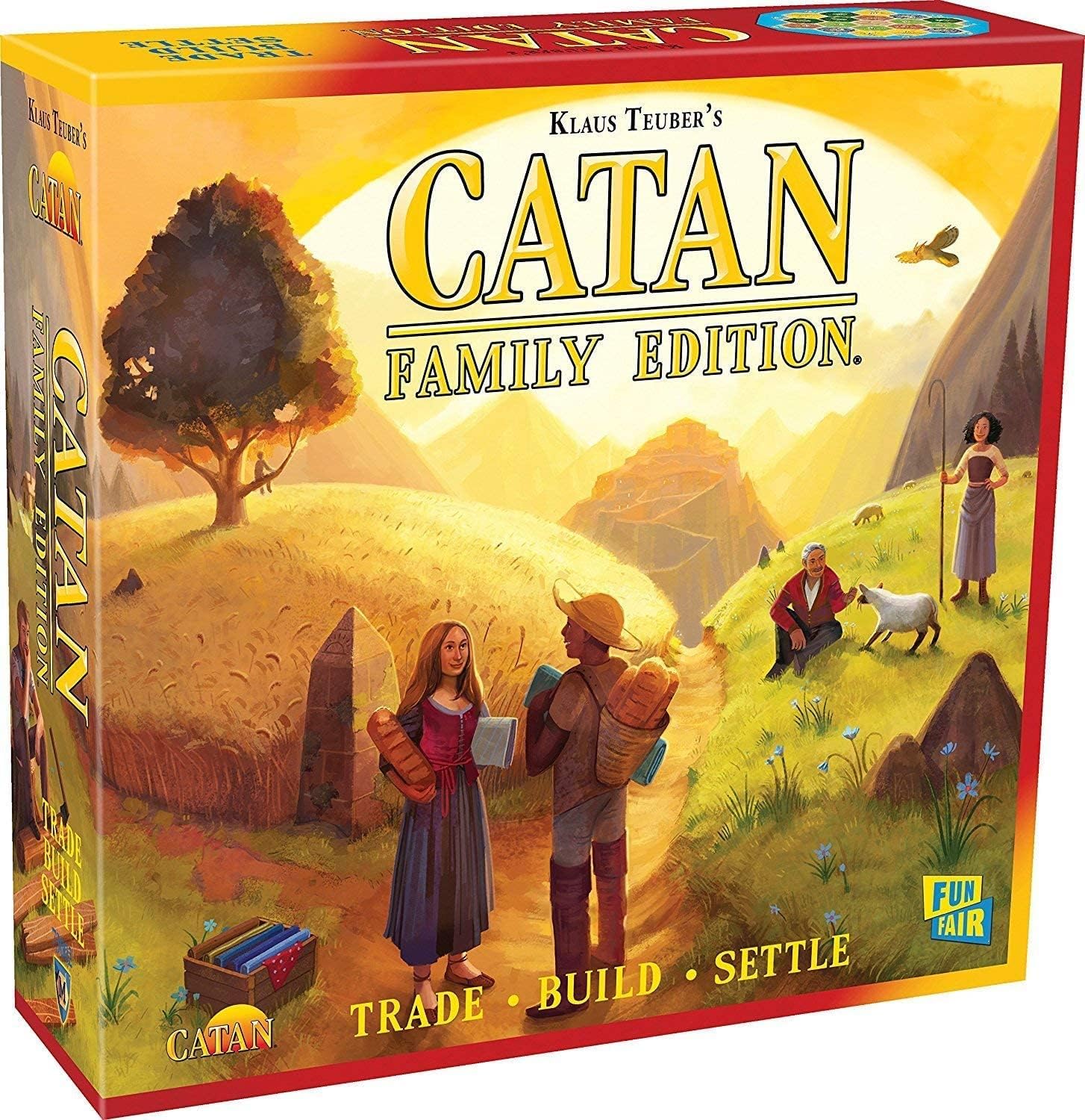 Klaus Teuber's Catan Family Edition Board Game