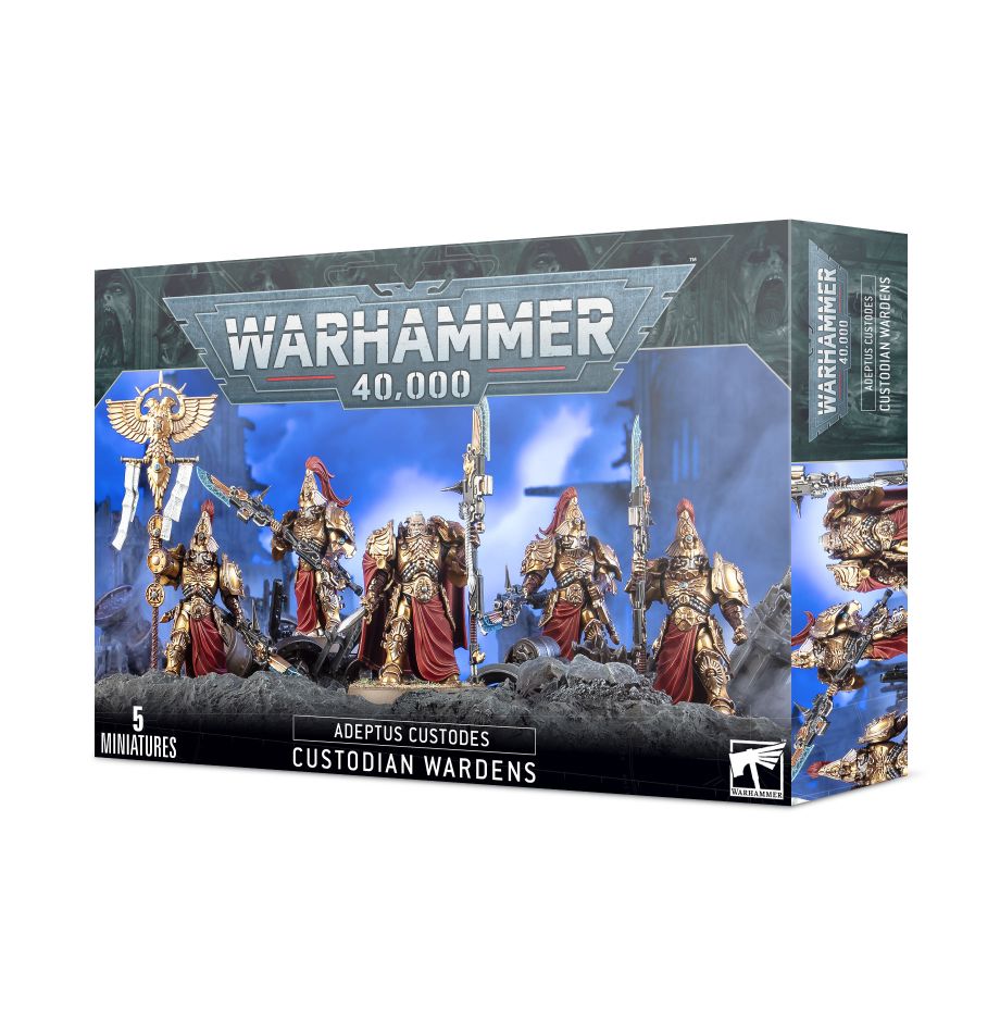 Custodian Wardens Vexilus Praetor / Custodian Wardens Shield-Captain