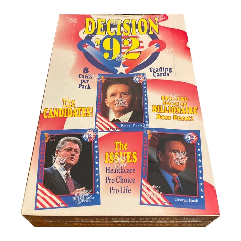 1992 Wild Card Decision 92 Trading Card Box