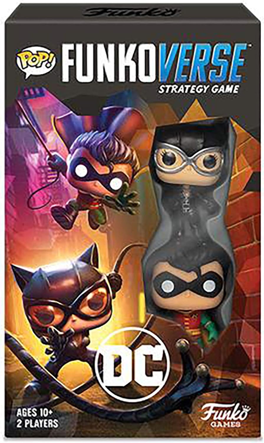 Funko Pop! Funkoverse Strategy Game: DC Comics Batman - Catwomen & Robin