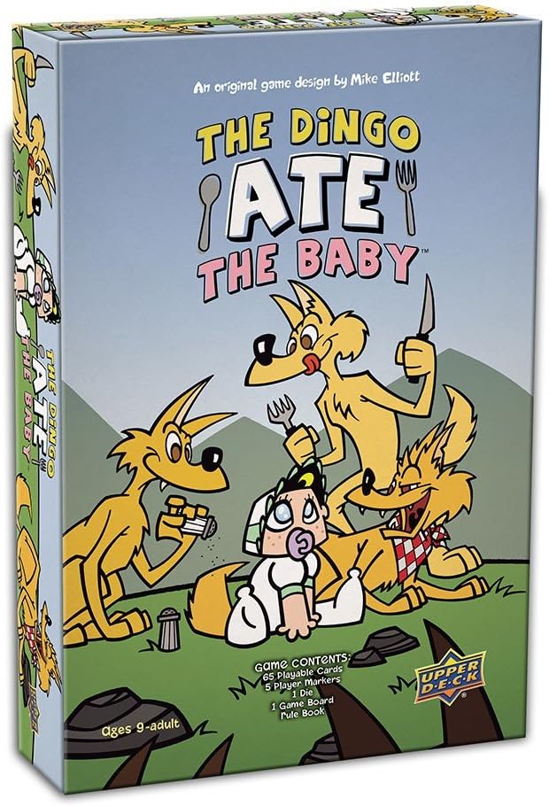 The Dingo Ate The Baby Board Game - Mike Elliott (Upper Deck)