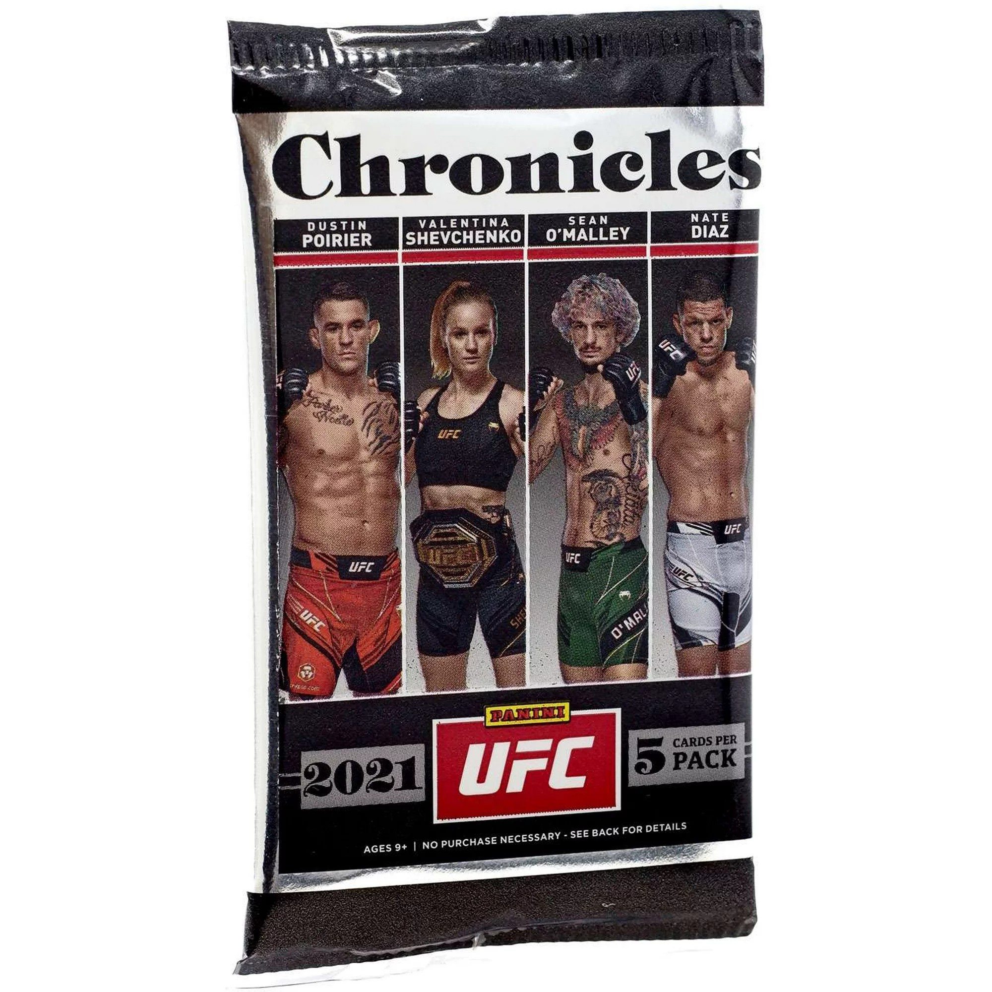 2021 Panini UFC Chronicles Booster Pack - Khamzat Rookie (5 Cards per Pack)