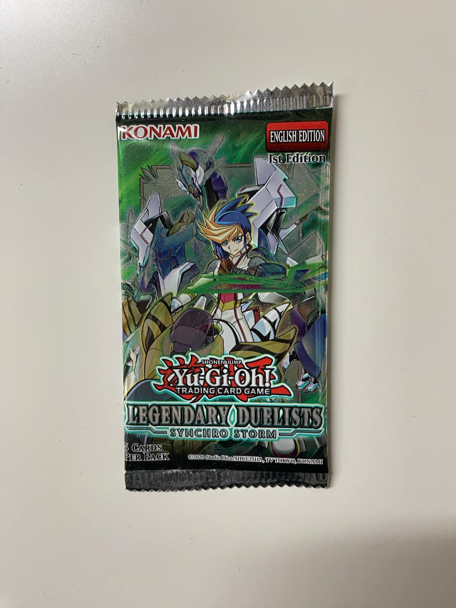 Legendary Duelists Synchro Storm Booster Pack - YuGiOh Trading Card